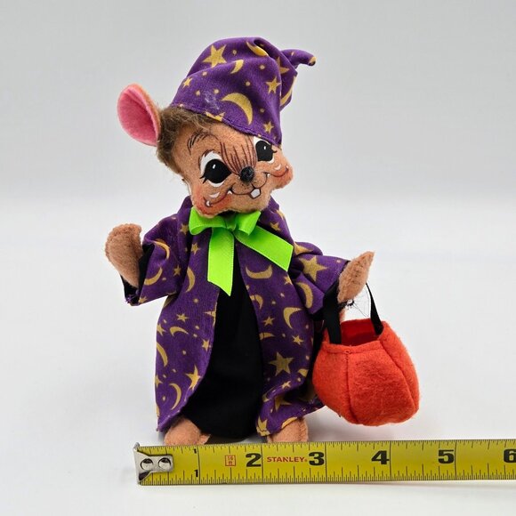 Annalee Wizard Mouse Halloween Trick Or Treat 2012 Read - Picture 3 of 16